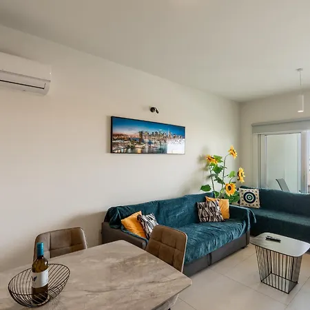 The Icon 103 - Luxury 2br Sea View With Pool, Mythical Seas - Protaras Lägenhet