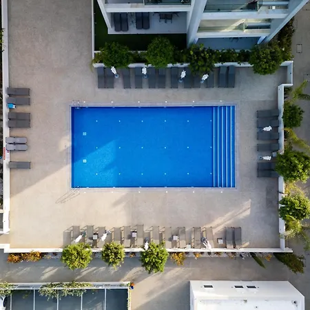 The Icon 103 - Luxury 2br Sea View With Pool, Mythical Seas - Protaras Lägenhet